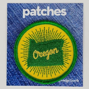 Oregon Starburst Patch