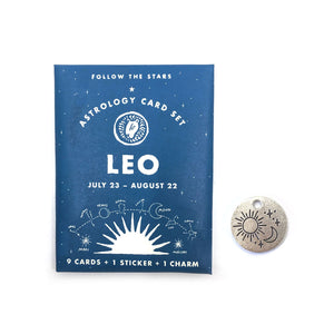 Astrology Card Pack - Leo (July 23 - Aug 22)