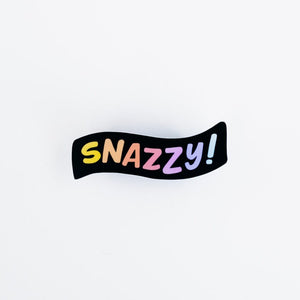 Snazzy Sticker