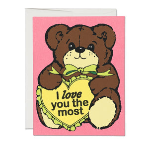 I Love You The Most Card