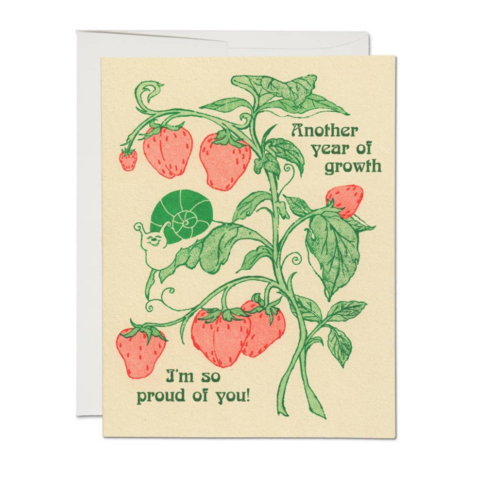 Another Year Of Growth Card