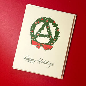 Anarchist Happy Holidays Cards