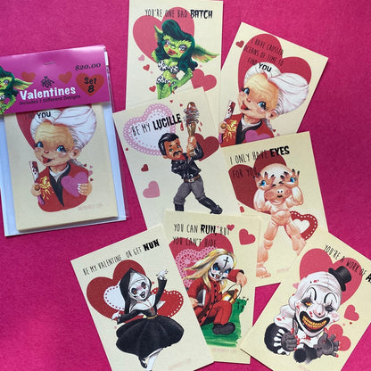Horror Valentines - Set 8