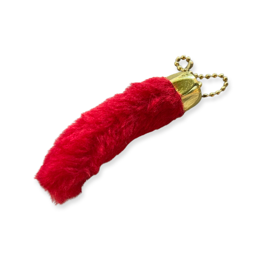 Mystery (Faux) Rabbit's Foot Keychain