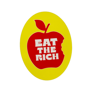 Eat The Rich - Vinyl Sticker