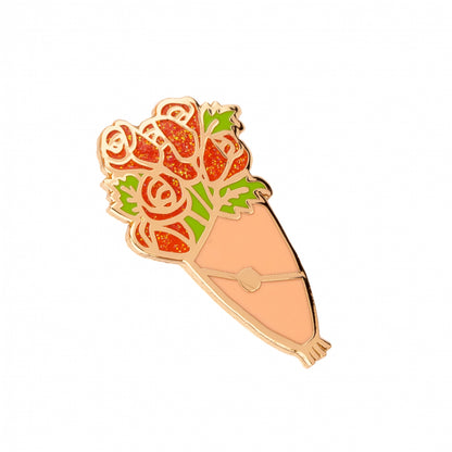 Roses Bouquet Pin