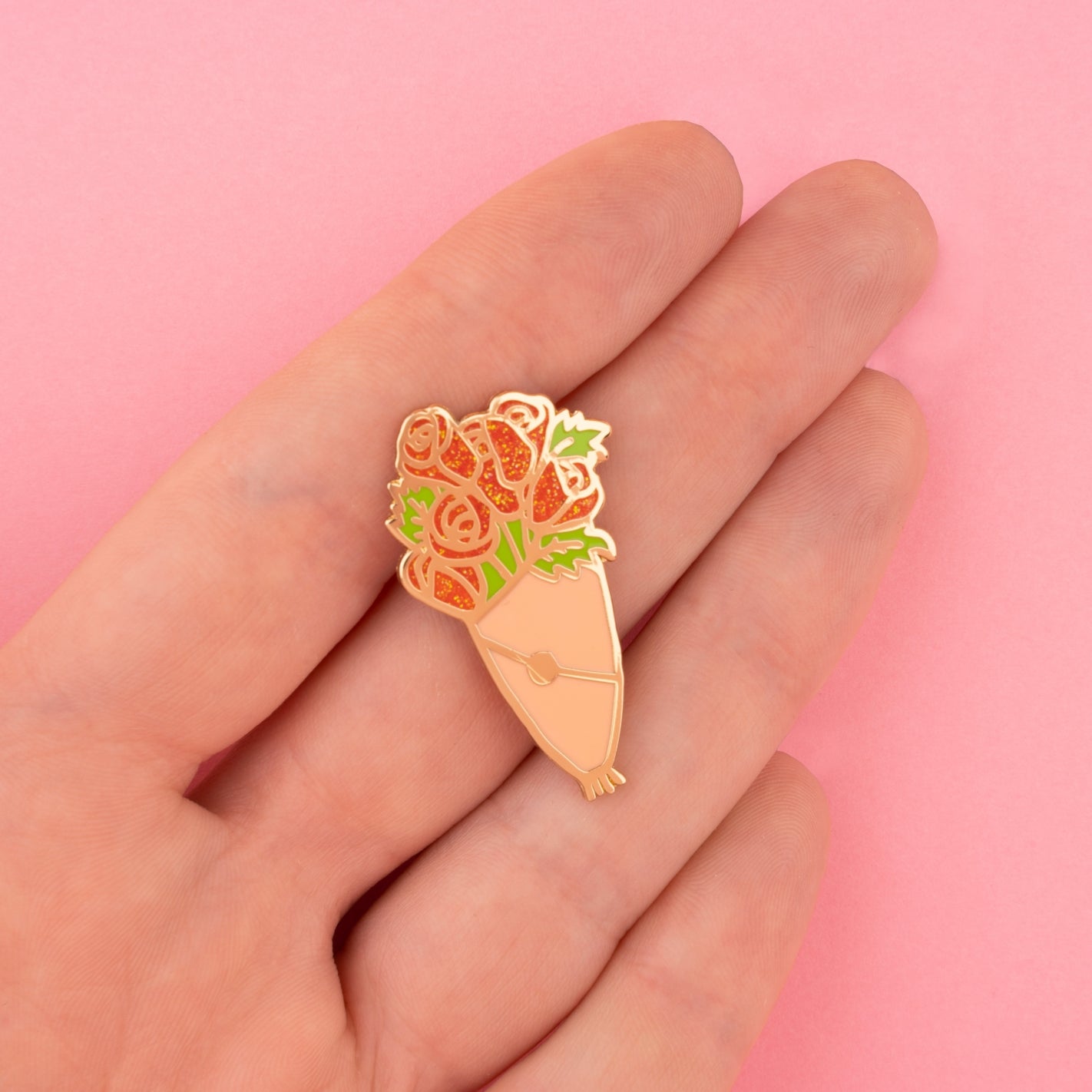 Roses Bouquet Pin – World Famous Original