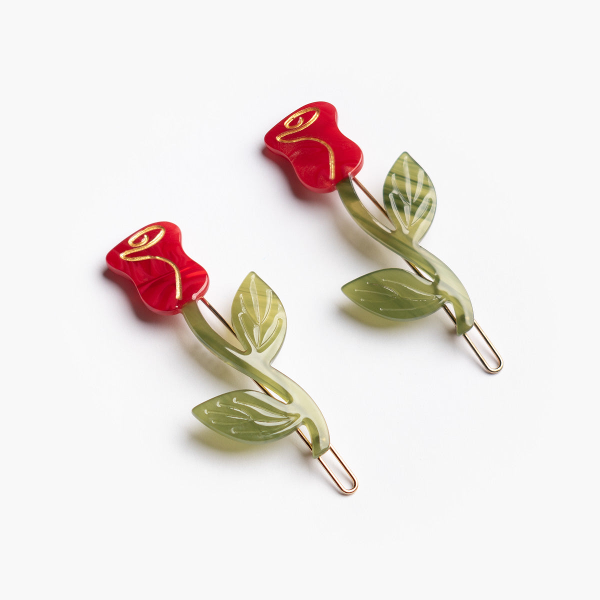 Rose Barette Set - World Famous Original
