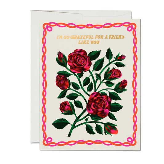 I'm So Grateful For A Friend Like You Card