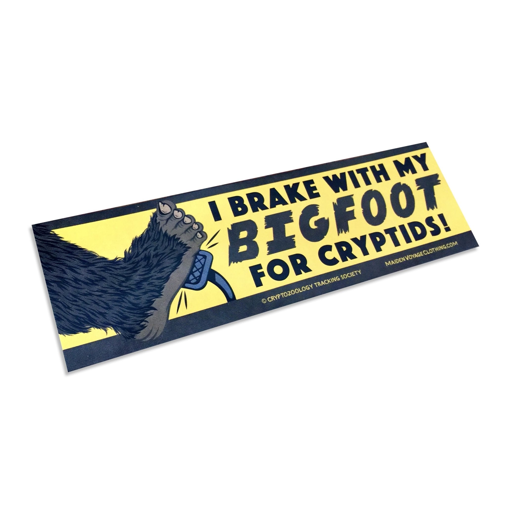 Bigfoot Bumper Sticker – World Famous Original