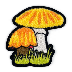 Mushrooms Chenille Patch