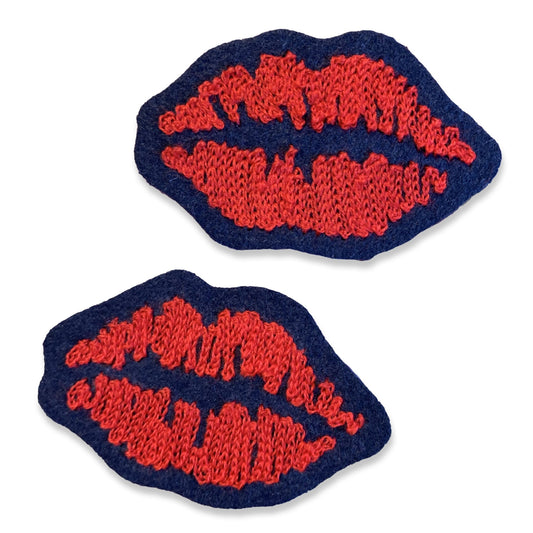 Chainstitch Lips Patch - World Famous Original