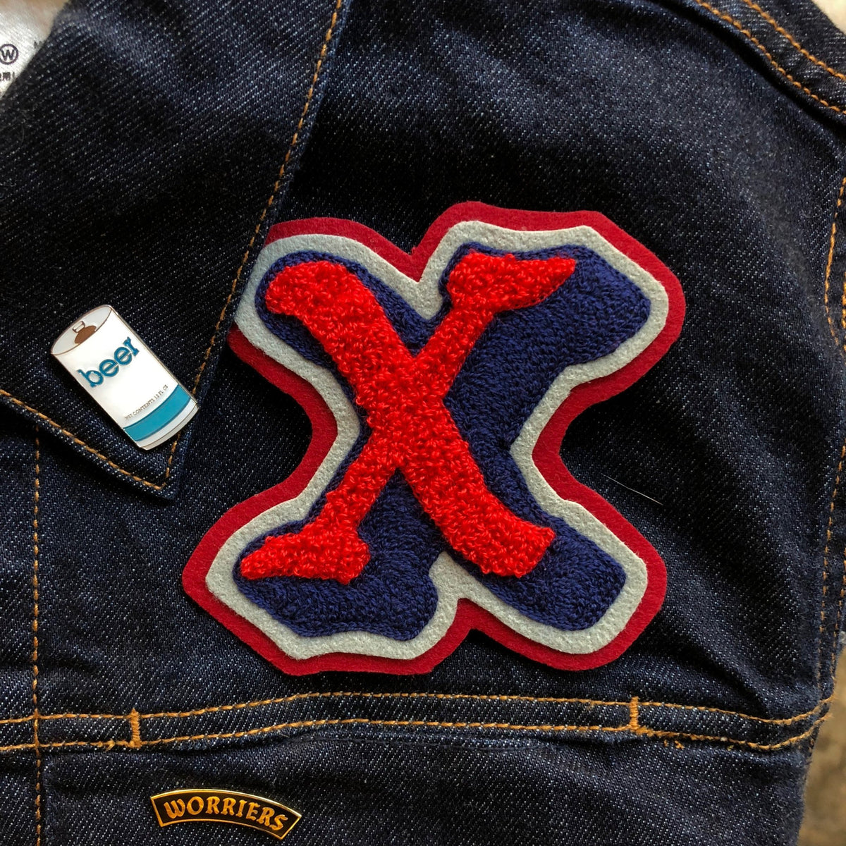 Chenille & Chainstitch Letter Patches Handmade Custom – World Famous ...