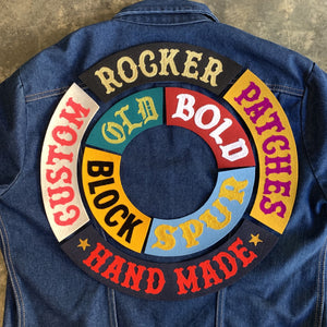 CUSTOM Chainstitch Rocker Patch - World Famous Original