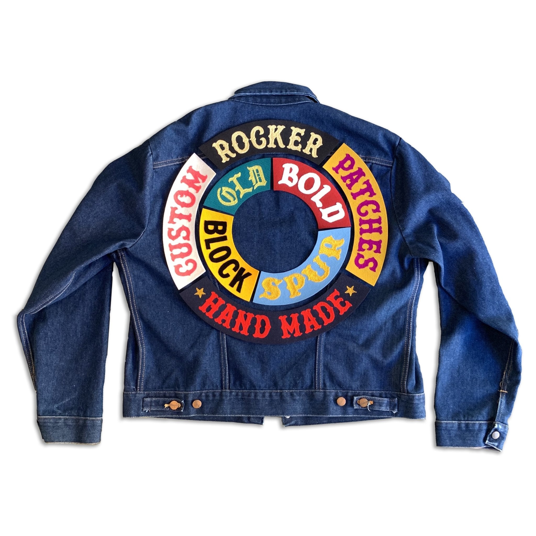 Canada Rocker Patch CUSTOM Chainstitch Rocker Patch – World Famous Original