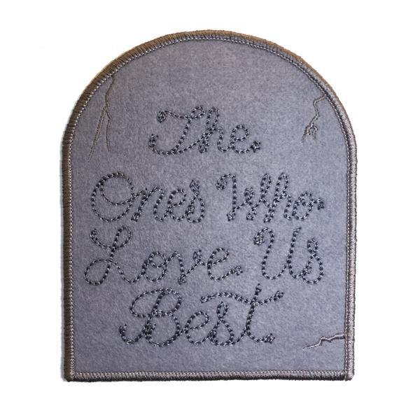 CUSTOM Gravestone Patch - World Famous Original
