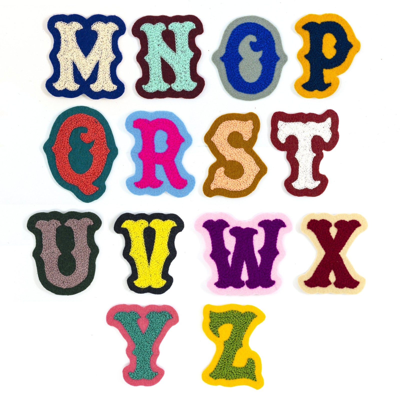 Custom Mini Chainstitch Letters - World Famous Original