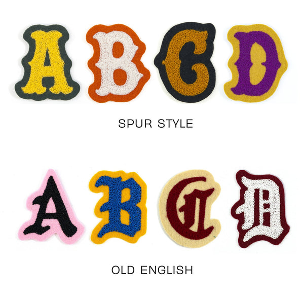 Custom Mini Chainstitch Letters – World Famous Original