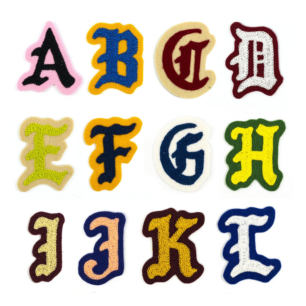 Custom Mini Chainstitch Letters – World Famous Original
