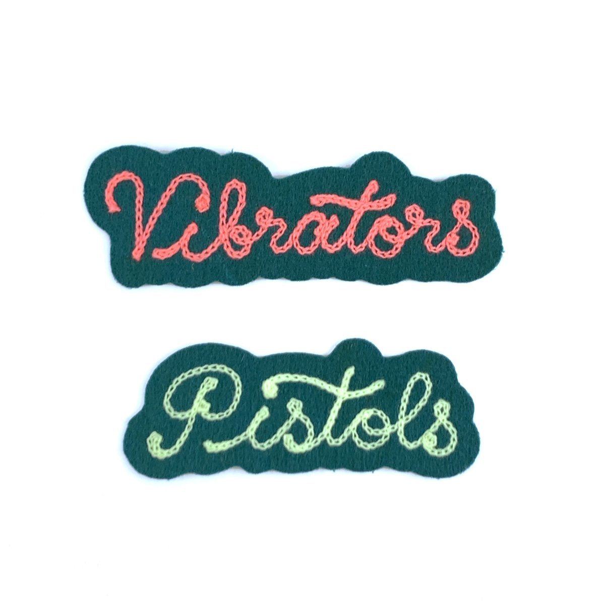 CUSTOM Mini Cut Felt Patches - World Famous Original