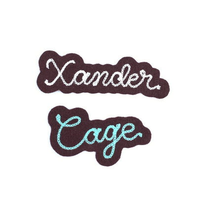 CUSTOM Mini Cut Felt Patches - World Famous Original