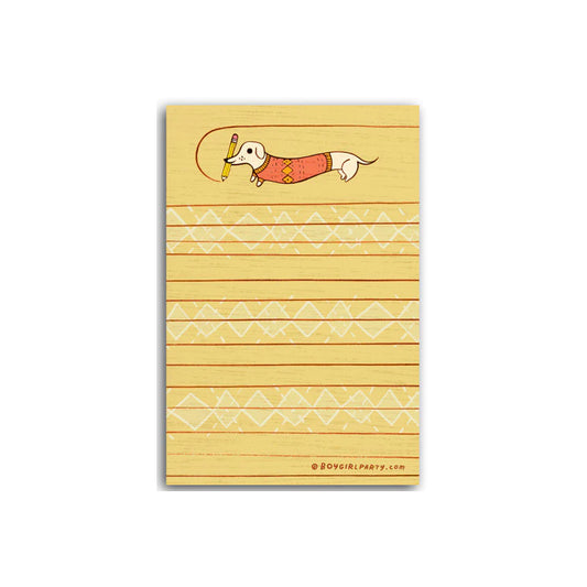 Dachshund Notepad