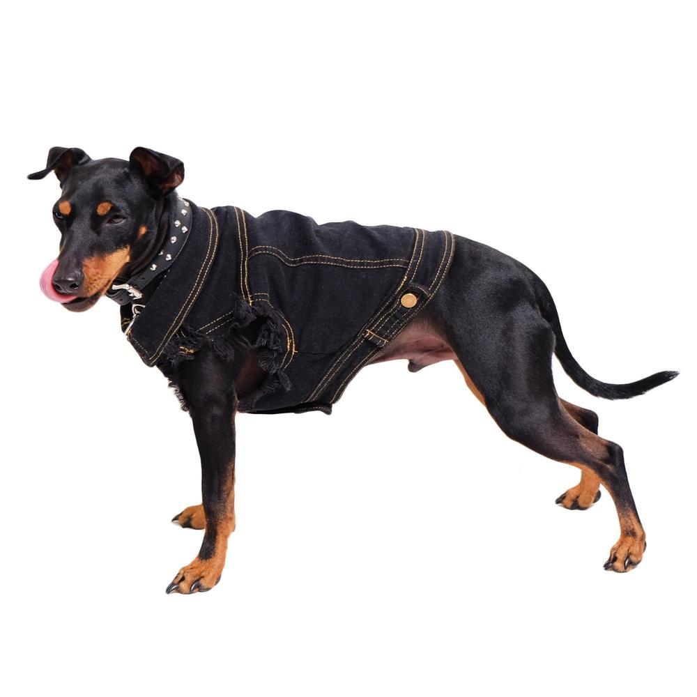 Woof Designer Denim Dog Vest