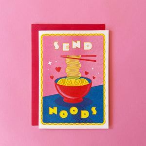 Send Noods Riso Print Card