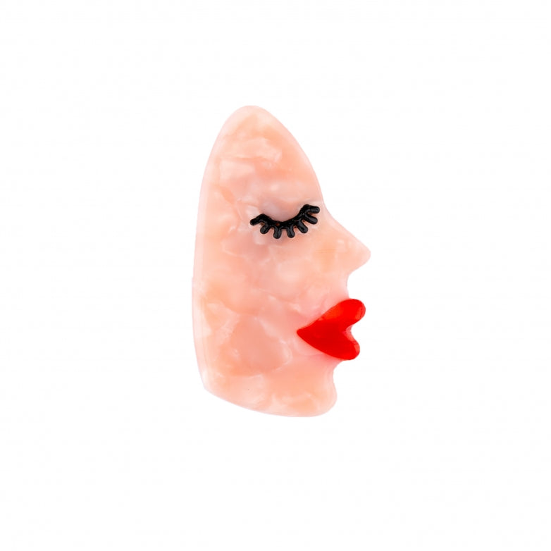 Face Hair Clip - White