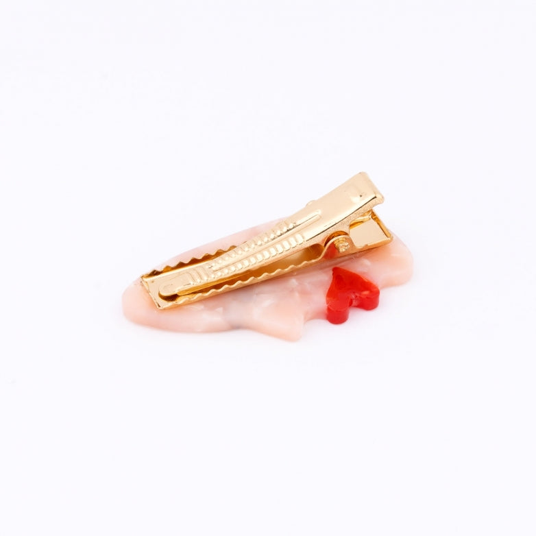 Face Hair Clip - White