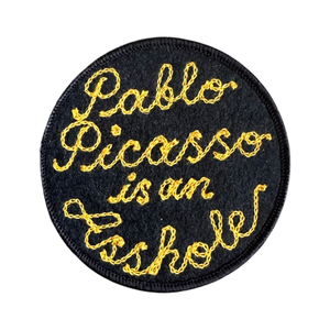 Pablo Picasso Chainstitch Patch
