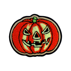 Jack-o-Lantern Pumpkin Chenille Patch