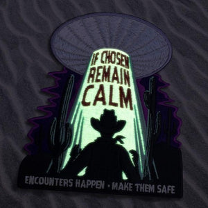 If Chosen Remain Calm - Alien Patch