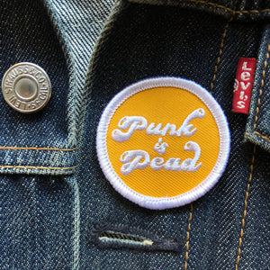 Punk Is Dead - Mini Patch - World Famous Original
