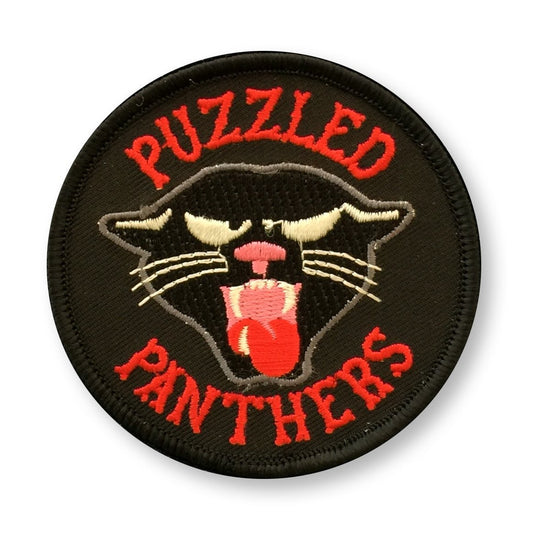 Puzzled Panthers Patch - World Famous Original