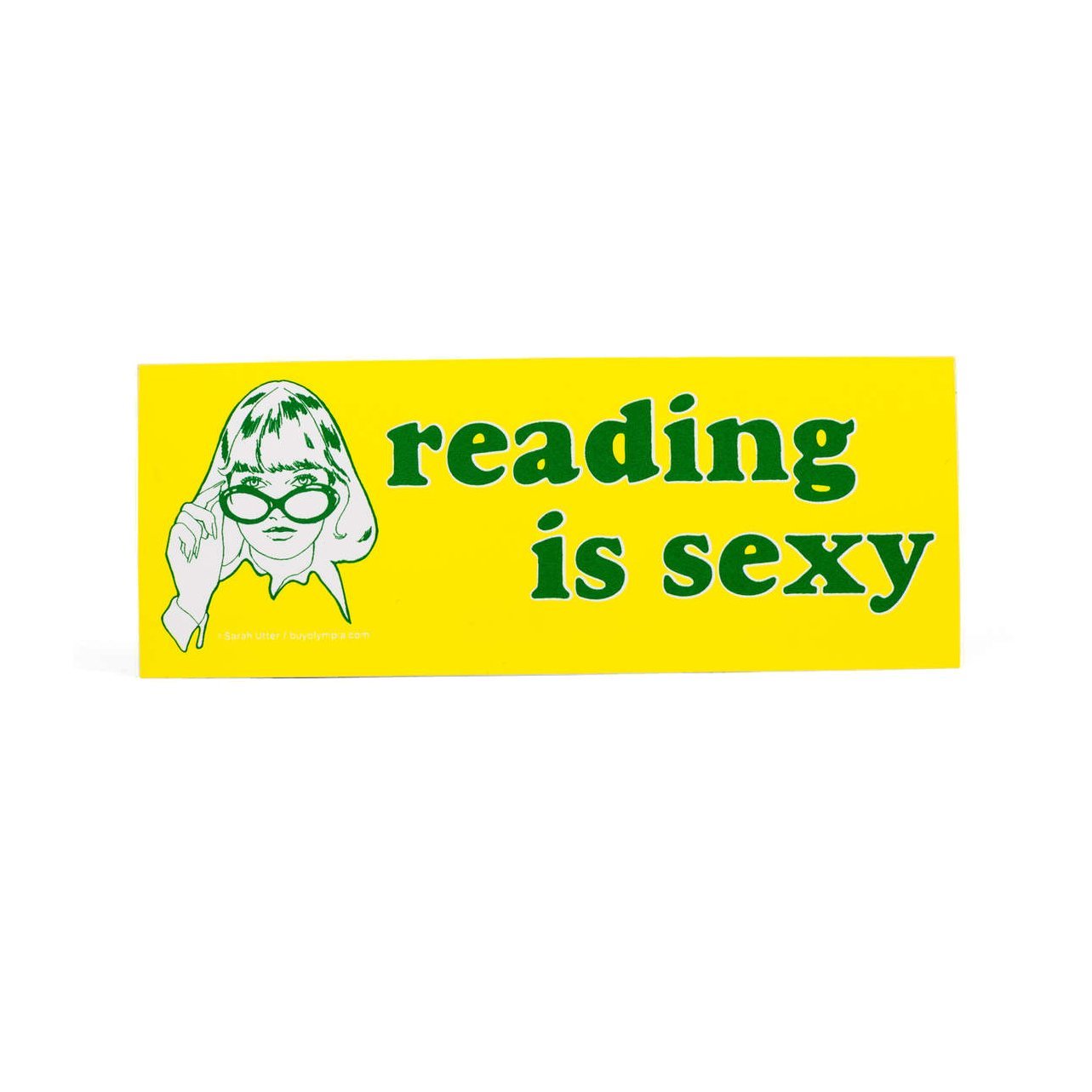 Reading Is Sexy Sticker - World Famous Original