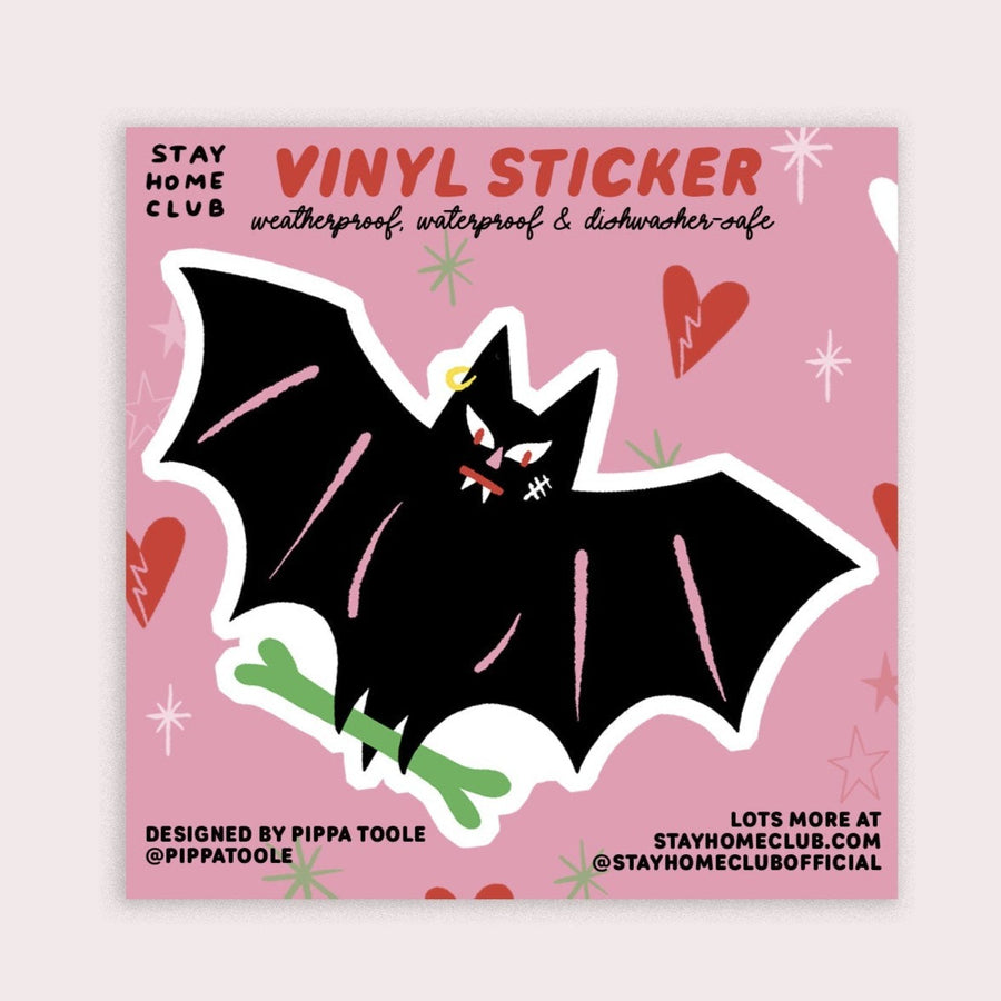 Tuff Bat Vinyl Sticker