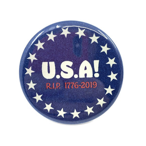 USA 1776-2019 Button - World Famous Original
