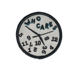 Who Cares? Clock Patch - World Famous Original
