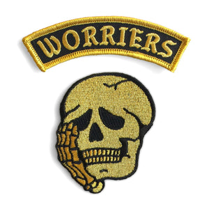 Worriers Anxiety Club Patch Set - MINI VERSION - World Famous Original