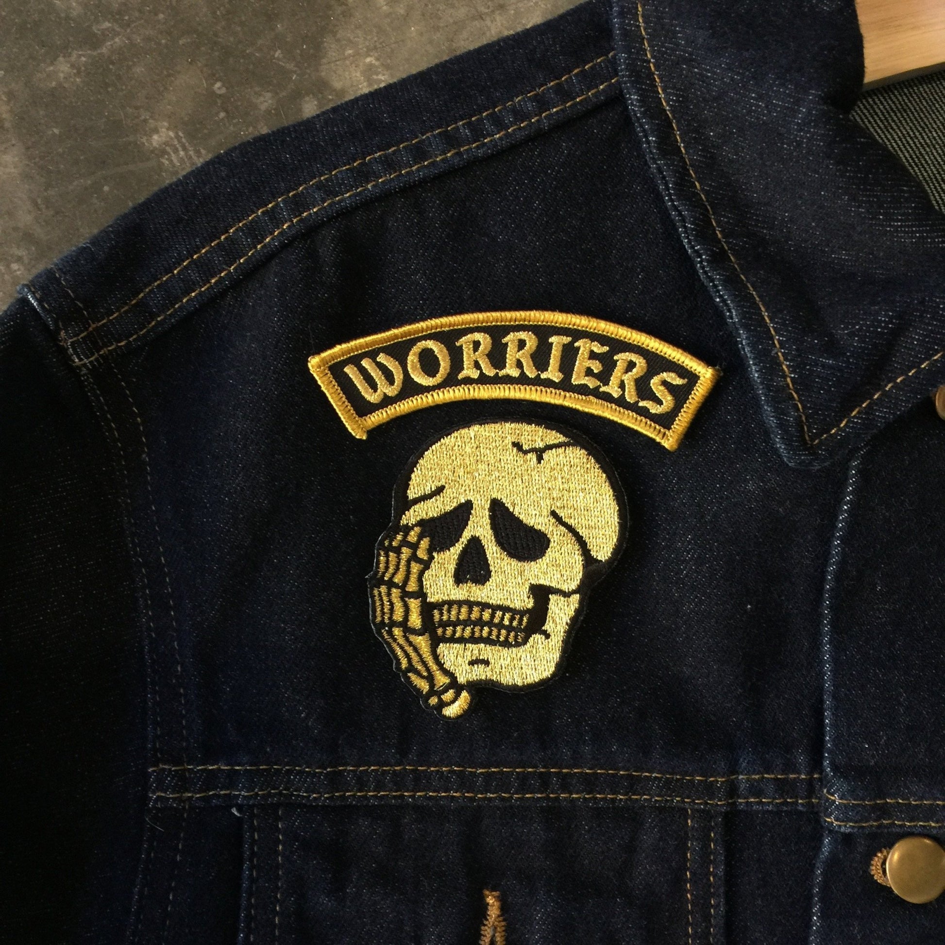 Worriers Anxiety Club Patch Set - MINI VERSION - World Famous Original